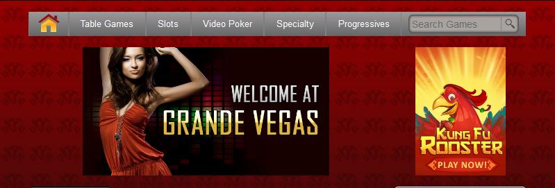 Grande Vegas Mobile Casino 1